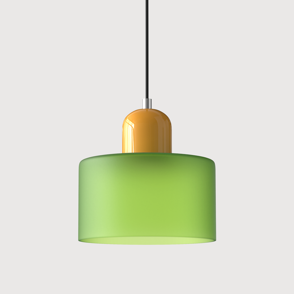 Aurora Hanglamp | Gekleurd Glas | Geometrisch Design | Moderne Sfeer