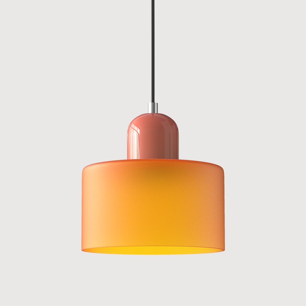 Aurora Hanglamp | Gekleurd Glas | Geometrisch Design | Moderne Sfeer