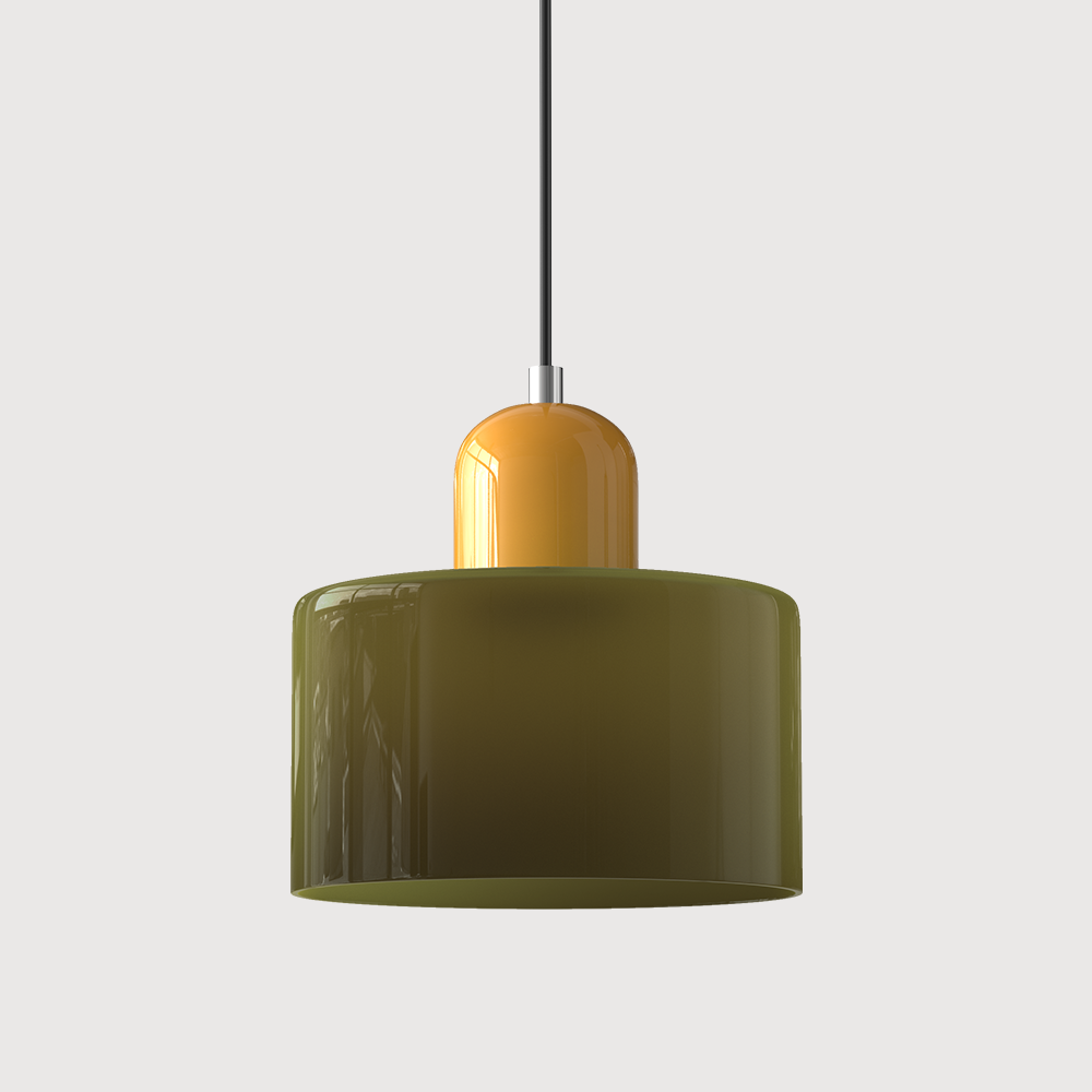 Aurora Hanglamp | Gekleurd Glas | Geometrisch Design | Moderne Sfeer