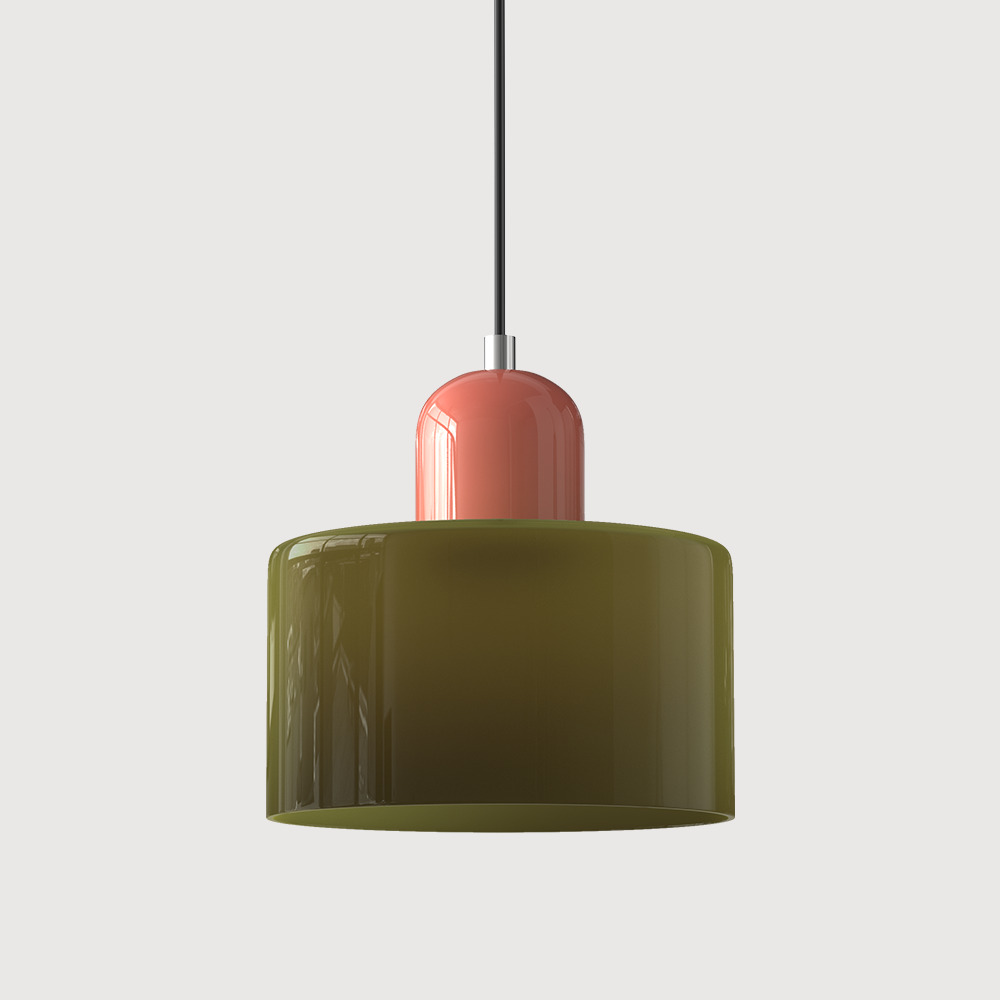 Aurora Hanglamp | Gekleurd Glas | Geometrisch Design | Moderne Sfeer