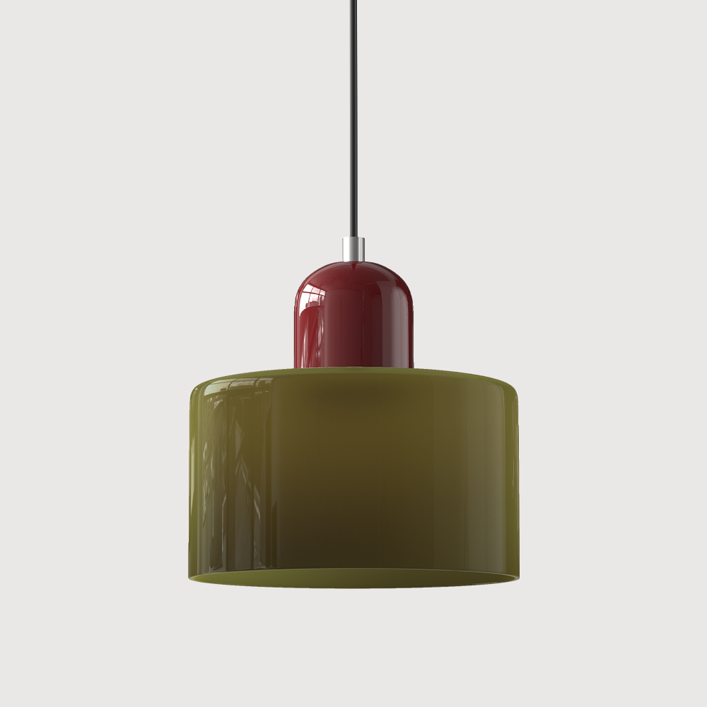 Aurora Hanglamp | Gekleurd Glas | Geometrisch Design | Moderne Sfeer