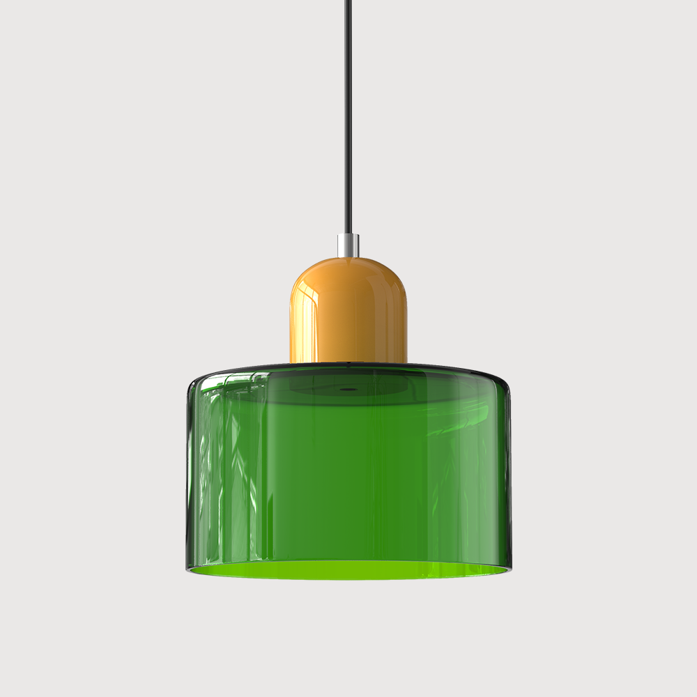Aurora Hanglamp | Gekleurd Glas | Geometrisch Design | Moderne Sfeer