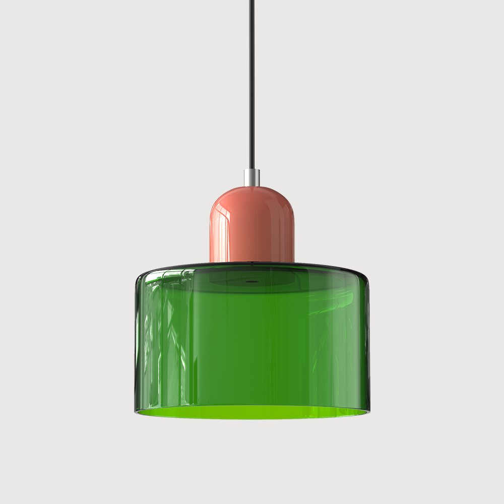 Aurora Hanglamp | Gekleurd Glas | Geometrisch Design | Moderne Sfeer