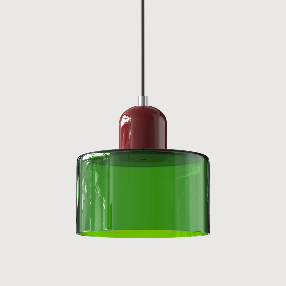 Aurora Hanglamp | Gekleurd Glas | Geometrisch Design | Moderne Sfeer