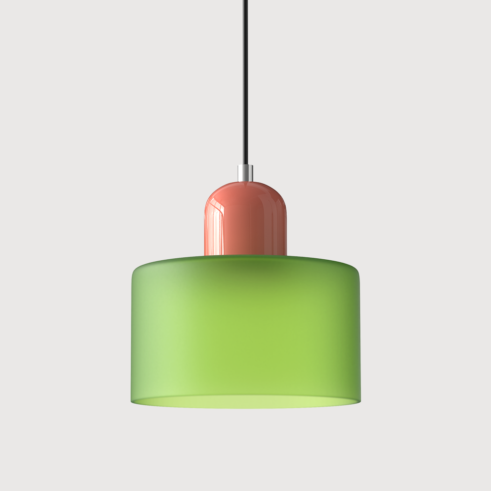 Aurora Hanglamp | Gekleurd Glas | Geometrisch Design | Moderne Sfeer