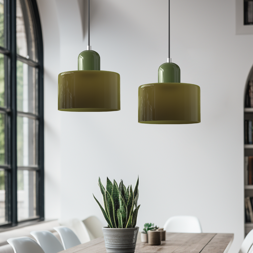 Aurora Hanglamp | Gekleurd Glas | Geometrisch Design | Moderne Sfeer