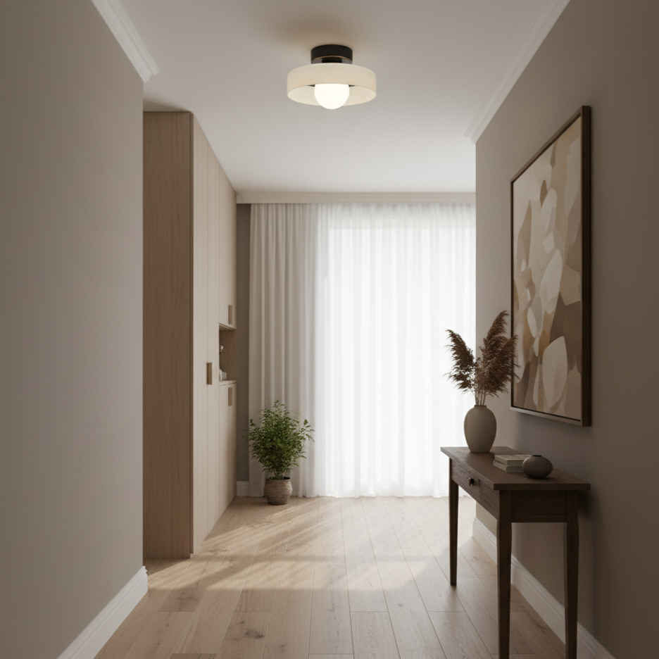 Étoile Plafondlamp | Messing & Glas | Moderne Elegantie | Design Verlichting