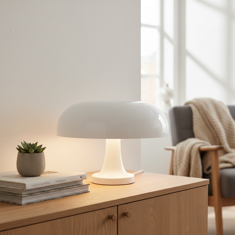 Ena Tafellamp | Dimbare LED Lamp | Bauhaus Design | Drie Lichtmodi