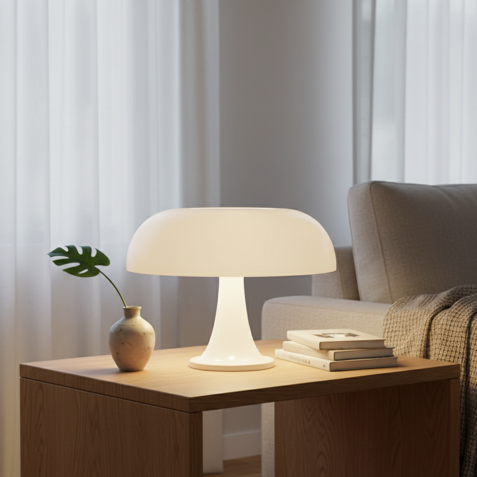 Ena Tafellamp | Dimbare LED Lamp | Bauhaus Design | Drie Lichtmodi
