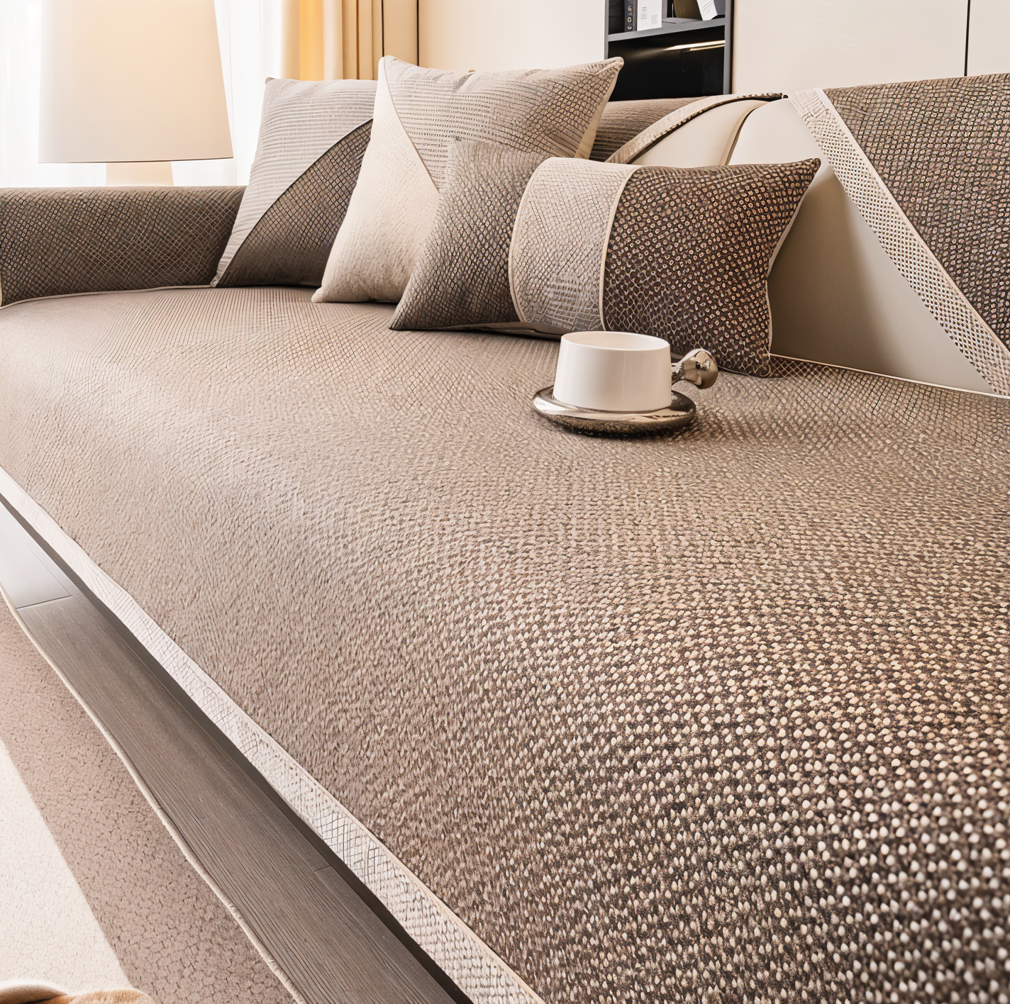 Lunara Sofahoes | Katoen & Polyester | Antislip & Ademend | Minimalistisch Design