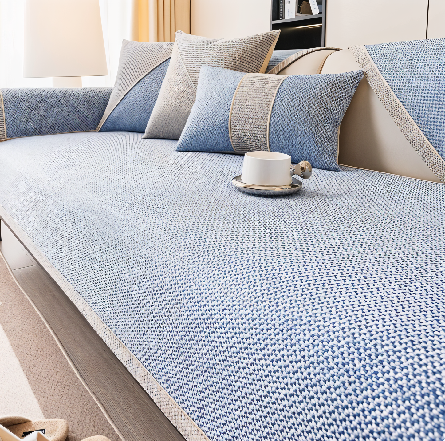 Lunara Sofahoes | Katoen & Polyester | Antislip & Ademend | Minimalistisch Design