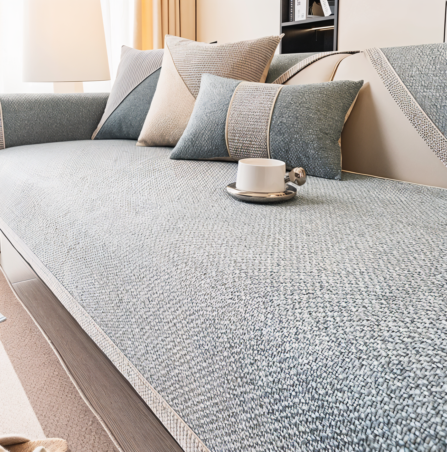 Lunara Sofahoes | Katoen & Polyester | Antislip & Ademend | Minimalistisch Design