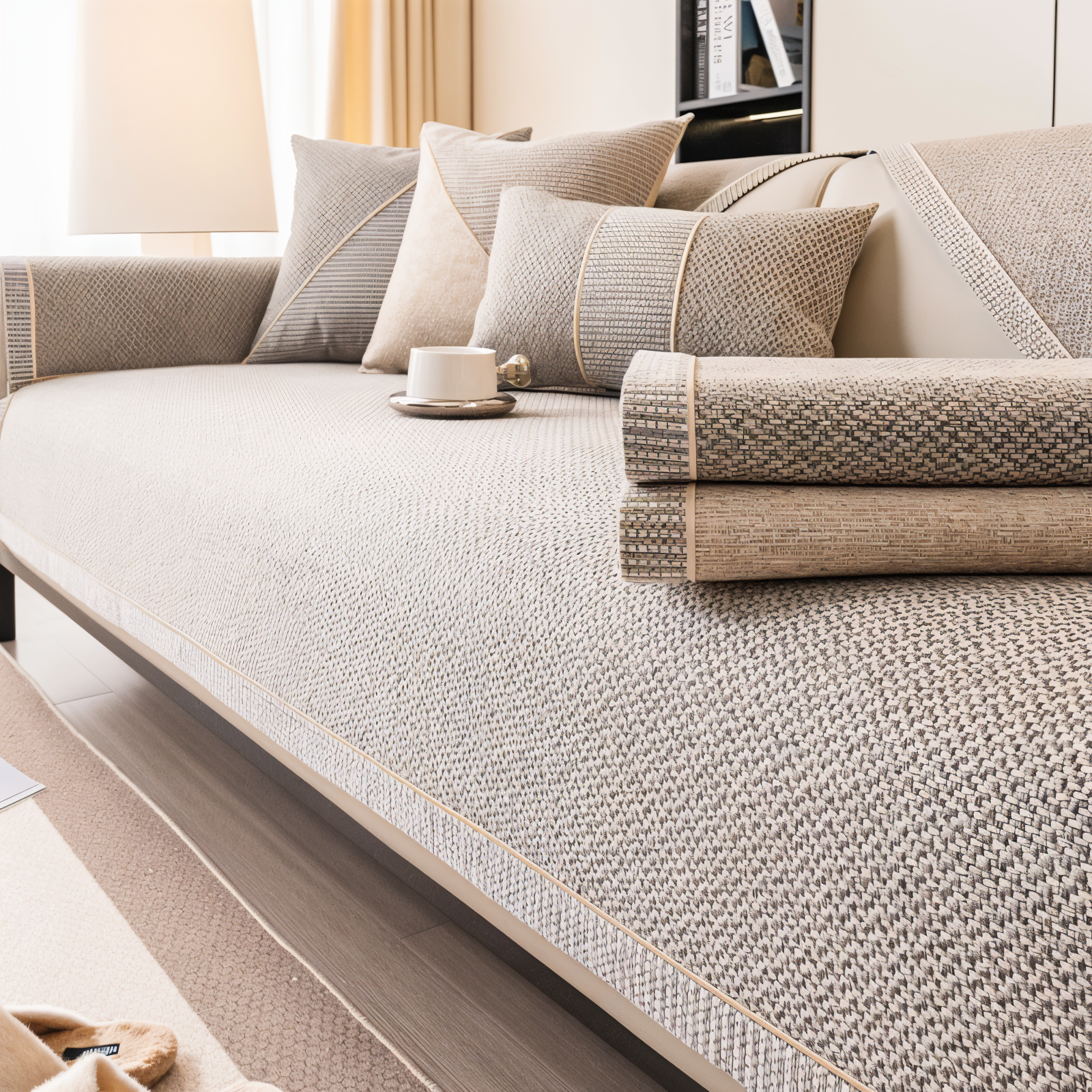 Lunara Sofahoes | Katoen & Polyester | Antislip & Ademend | Minimalistisch Design