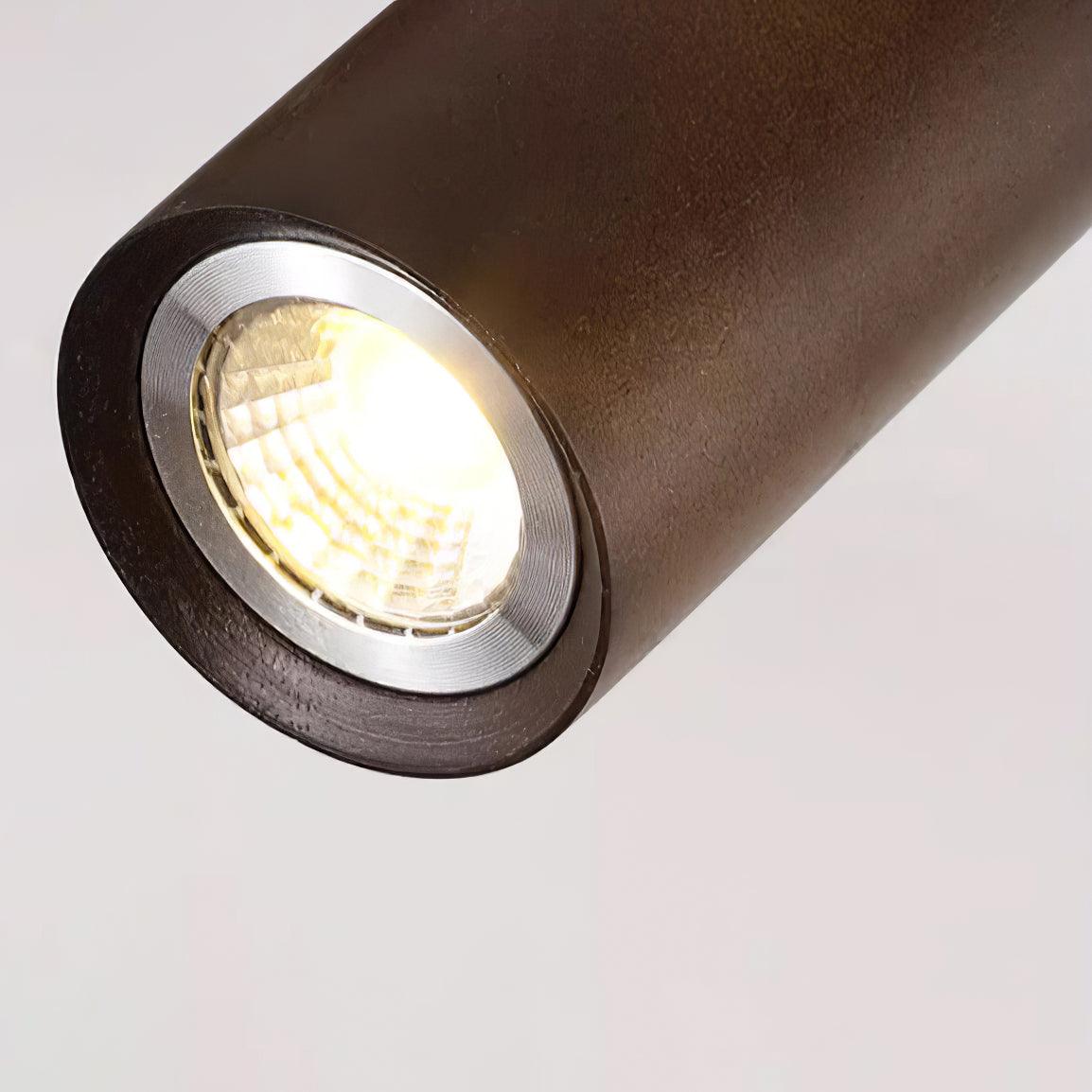 Sento Houten Track Plafondlamp | Verstelbare Spots | Warme Houtlook | LED Verlichting