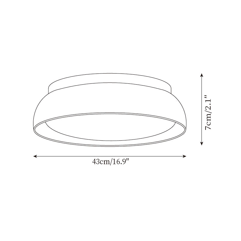 Kaia Plafondlamp | Travertin & Hout | Warm 3000K LED Licht | Minimalistisch Design